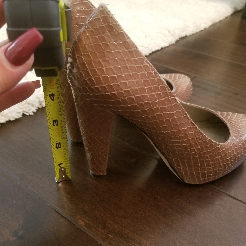 Loefller Randall reptile print block heels - Picture 3 of 8